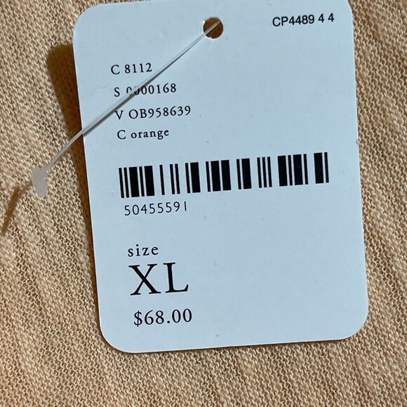 We the free Peach Tiered Short Sleeve Top - Picture 4 of 7